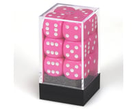 Chessex /  Pacific Games 12PC 16MM D6 OPAQ PINK DICE