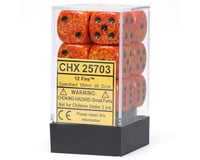 Chessex /  Pacific Games 16Mm D6 Speckled Fire Dice