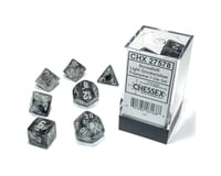 Chessex /  Pacific Games 7PC DICE SET LUMINARY LT SMOKE