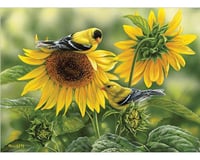 Cobble Hill Puzzles Cobblehill 80115 1000 pc Sunflowers and Goldfinches Puzzle, Various