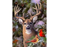 Cobble Hill Puzzles 500Puz One Deer Two Cardinals