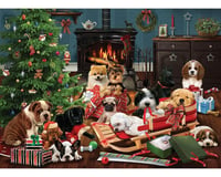 Cobble Hill Puzzles Christmas Puppies