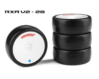 Corally Attack RXA V2 Rubber Tires - 1/10 EP Touring - 28 Shore -