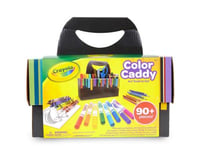 Crayola Llc Crayola Color Caddy, Art Supplies for Kids, Travel Art Set, 90+ Pieces