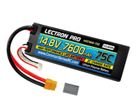 Common Sense RC Lectron Pro™ 14.8V 7600mAh 75C Hard Case Lipo Battery with XT60 Connector + CSRC adapter for XT60 batter