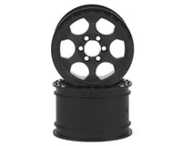 Crawler Innovations Double Deuce 6 Bolt 2.2 Crawler Wheel (Black) (2) (1.5 Wide)