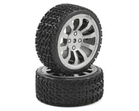 Dromida 1/18 Rally Wheel/Tire Assembly (2)