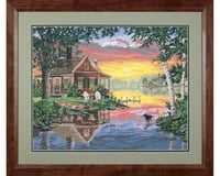 Dimensions  Paint By Number Sunset Cabin Paintworks 16 X 20"