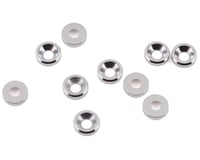 DragRace Concepts 3mm Countersunk Washers (Silver) (10)