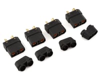 DragRace Concepts XT90 Male Connectors (Black) (4)