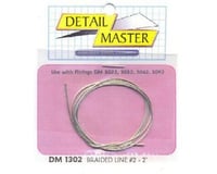Detail Master 1/24-1/25 2ft. Braided Line #2 (.025")