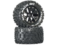 DuraTrax Sixpack MT 2.8" 2WD Rear Mounted Truck Tires (Black) (2)