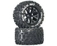 DuraTrax Sixpack MT 2.8" Mounted Nitro Rear Truck Tires (Black) (2) (1/2 Offset)