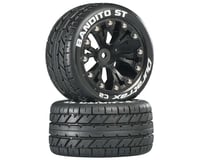DuraTrax Bandito ST 2.8" Mounted 2WD Rear Truck Tires (Black) (2)