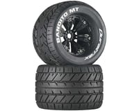DuraTrax Bandito MT 3.8" Mounted Truck Tires (Black) (2) (1/2 Offset)