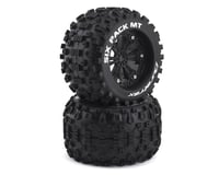 DuraTrax Six Pack MT 3.8" Pre-Mounted Monster Truck Tire (Black) (2)
