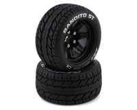 DuraTrax Bandito ST 2.8 Pre-Mounted Tires (Black) (2)