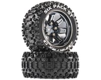 DuraTrax Six-Pack ST 2.8 Pre-Mounted Tires (Chrome) (2)