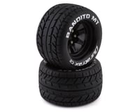 DuraTrax Bandito MT 2.8" Pre-Mounted On-Road Truck Tires w/14mm Hex (Black) (2)