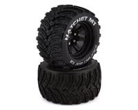 DuraTrax Hatchet MT 2.8" Mounted Truck Tires w/14mm Hex (Black) (2)
