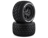 DuraTrax Bandito ST Belted 3.8" Pre-Mounted Truck Tires w/17mm Hex (Black) (2)