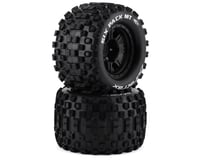 DuraTrax SixPack MT Belted 3.8" Pre-Mounted Truck Tires w/17mm Hex (Black) (2)