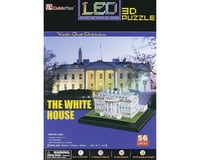 Daron Worldwide Trading 504H 3D LED White House 56pc Puzzle