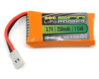EcoPower "Electron" 1S LiPo 30C Battery Pack (3.7V/250mAh)