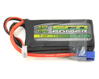 EcoPower "Electron" 2S LiPo 20C Battery (7.4V/1300mAh)