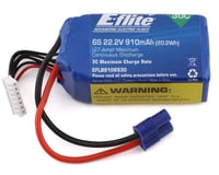 E-flite 6S LiPo Battery 30C (22.2V/910mAh) w/EC3 Connector