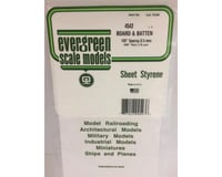 Evergreen Scale Models Board + Batten 12X24x.100