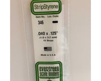 Evergreen Scale Models 24" Strip Pack, .040x.125 (15)