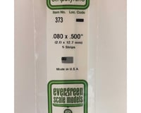 Evergreen Scale Models 24" Strip Pack, .080x.500 (5)