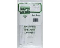 Evergreen Scale Models White Sheet Odds & Ends