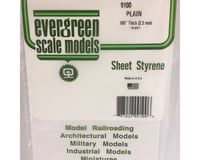 Evergreen Scale Models White Sheet .100 x 6 x 12 (1)