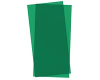 Evergreen Scale Models Green Transparent Sheet, 6X12X.010, 2 pc