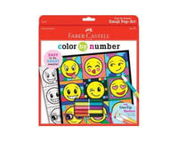 Faber-Castell Color By Number Emoji Pop-Art