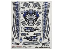 Firebrand RC Concept Tiger Decal Sheet (Blue) (8.5x11")