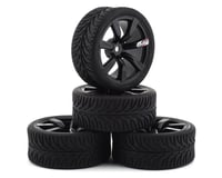 Firebrand RC Shanx RT3 Pre-Mounted On-Road Tires (4) (Black)