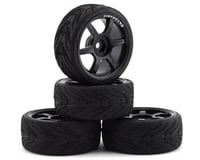 Firebrand RC Scorch RT3 Pre-Mounted On-Road Tires (4) (Black)