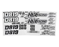 HB Racing D819 Decal Set