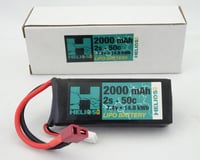 Helios RC 2S 50C LiPo Battery w/Deans Connector (7.4V/2000mAh)