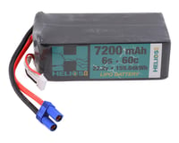 Helios RC 6S 60C LiPo Battery w/EC5 Connector (22.2V/7200mAh)