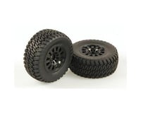 Helion Tires, AT2, Mounted, Black Wheel, Pair (Dominus SC)