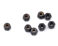 Helion 3x0.5x5.5mm Nylock Nut (Black Zinc) (8)