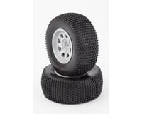 Helion Tires, Mounted, Silver Wheel, 24mm-OS
