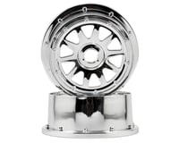 HPI TR-10 Baja 5SC Front Wheel (2) (120x60mm/-4mm Offset) (Chrome)