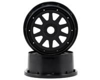 HPI TR-10 Baja 5SC Front Wheel (2) (120x60mm/-4mm Offset) (Black)