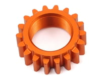 HPI 1M Aluminum Threaded Pinion Gear (Orange) (18T)