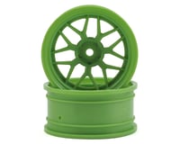 HPI Tech 7 Wheel Green 52X26X+9Mm Offset (2Pcs)